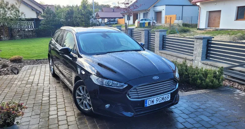 ford małopolskie Ford Mondeo cena 39500 przebieg: 221000, rok produkcji 2015 z Wrocław
